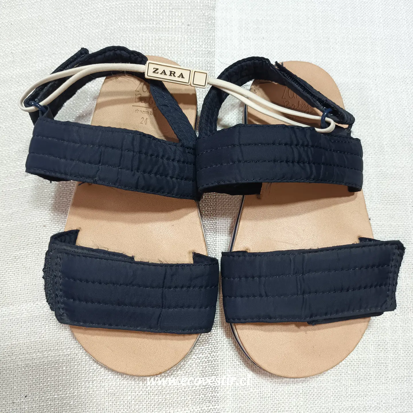 Sandalia Niño Azul Zara Baby Talla 24 2