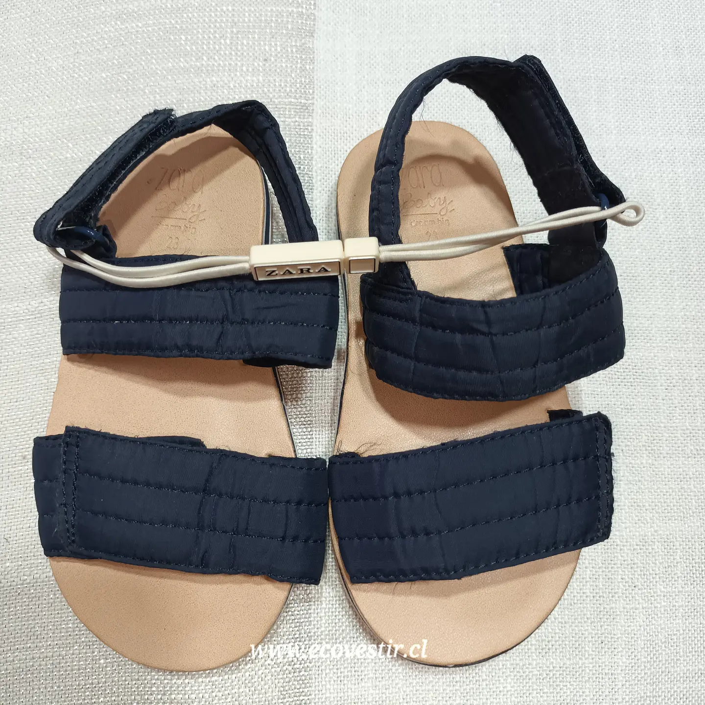 Sandalia Niño Azul Zara Baby Talla 23 2