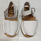 Sandalia Niño Cuero Casas Blanco Talla 18 - Miniatura 1