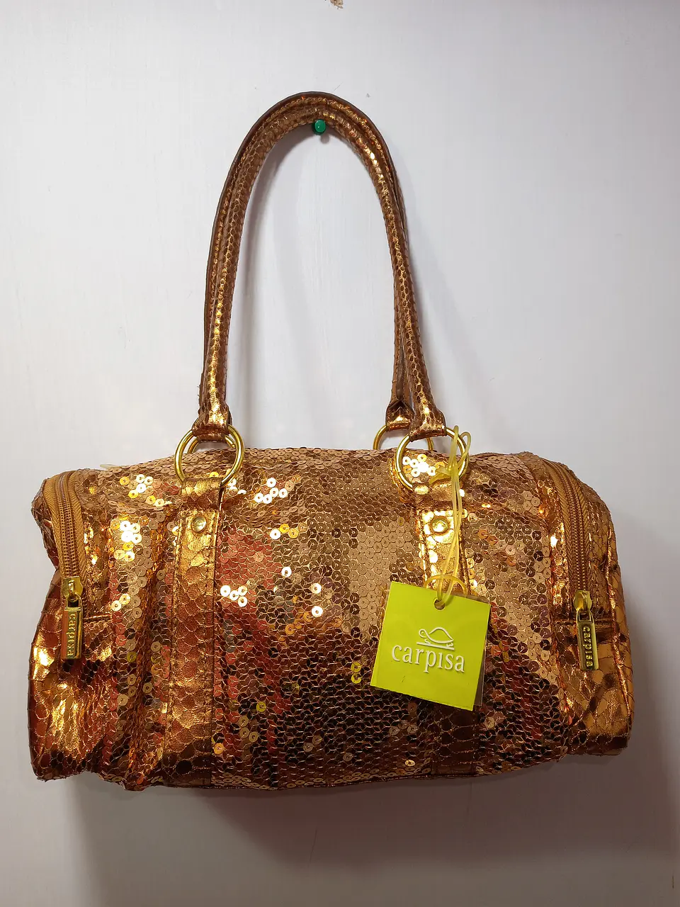Cartera Lentejuelas Carpisa Bronce Talla Única 1