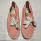Zapatilla Mujer Lona Rosado Salmón Tex Talla 36 - Miniatura 1