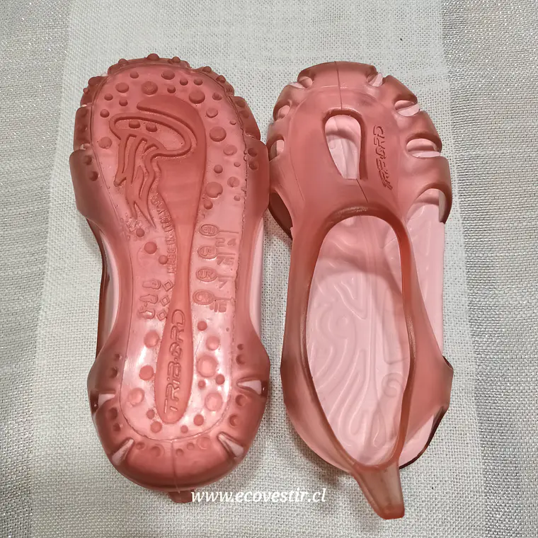 Sandalia Piscina infantil Tribord Rosado Talla 24 3
