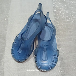Sandalias Piscina infantil Nabaiji Celeste Talla 24