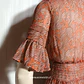 Vestido Mujer Midi Translúcido Terracota Yasholia Talla XS - Miniatura 5