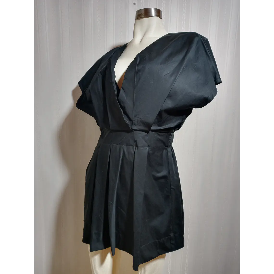 Vestido Corto Semiformal Negro Zara Talla M  1