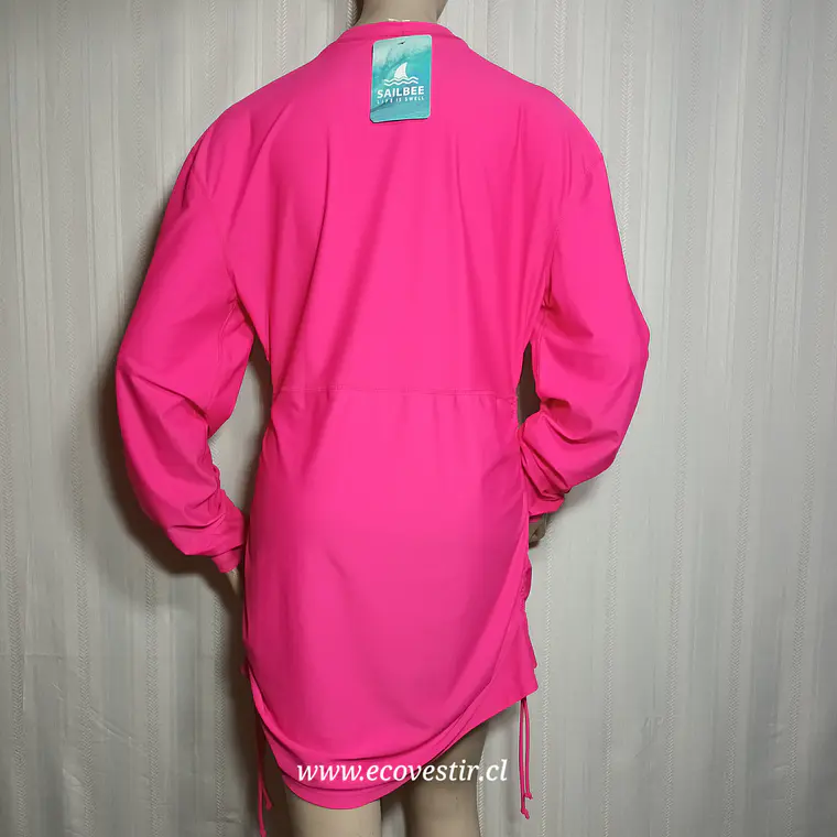 Vestido Acuático Sailbee Color Fucsia Talla 4XL 4