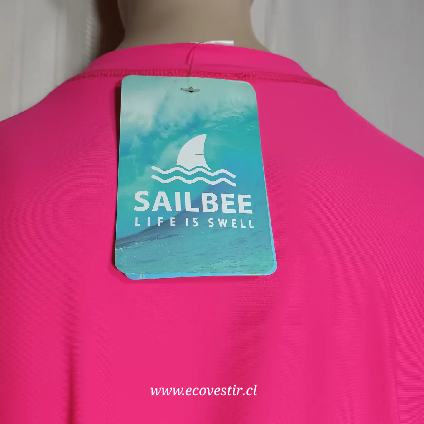 Vestido Acuático Sailbee Color Fucsia Talla 4XL 5
