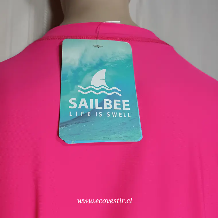 Vestido Acuático Sailbee Color Fucsia Talla 4XL 5