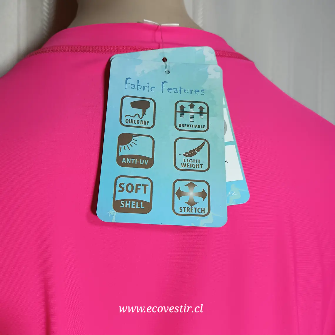 Vestido Acuático Sailbee Color Fucsia Talla 4XL 6