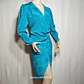 Vestido Cruzado Midi Billy Jack Fortter Azul Turquesa Talla 7-8 - Miniatura 2