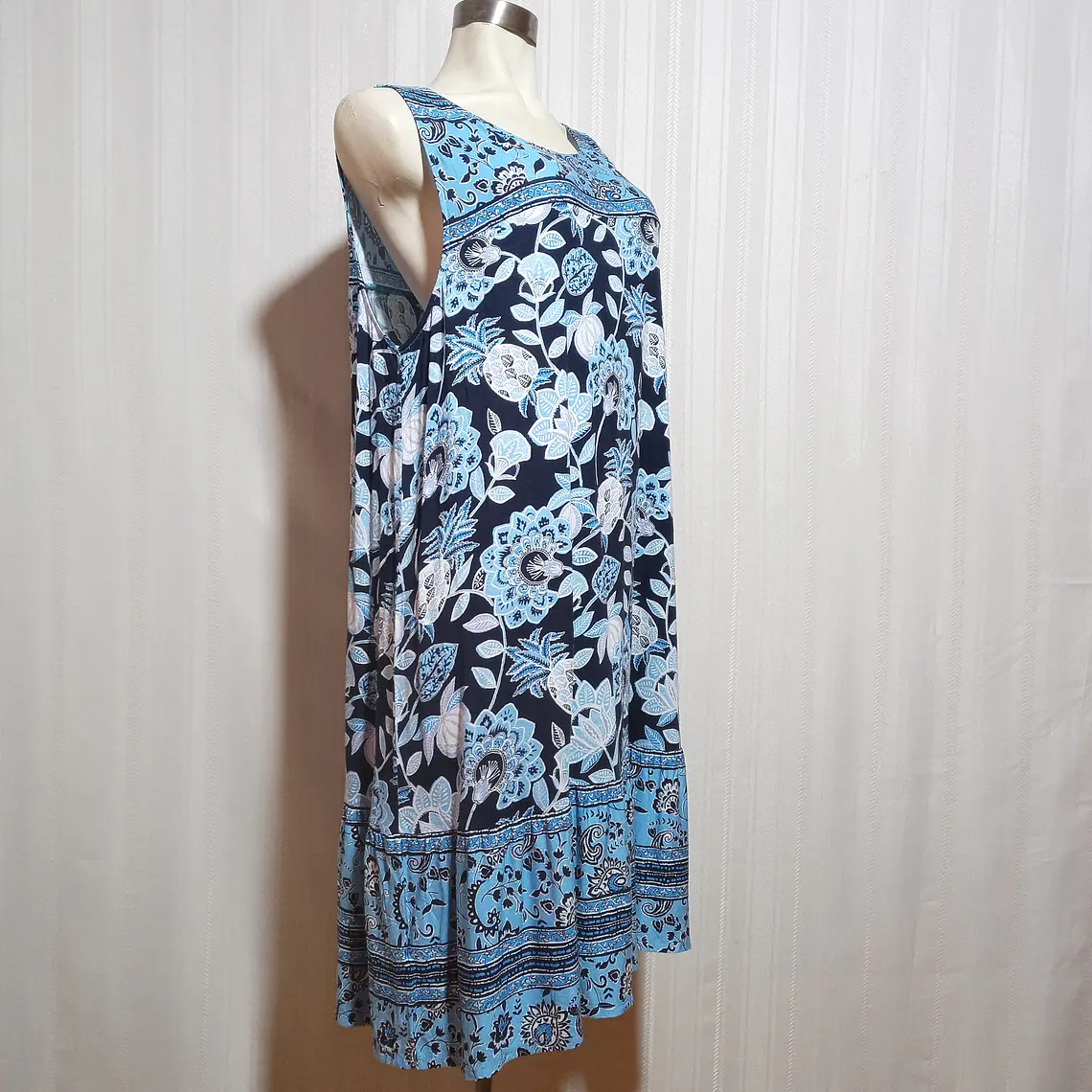 Vestido Mujer Floral Multicolor Loft Talla 16-18 1