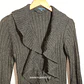 Cardigan Mujer Verde Musgo Free | Quent Talla L - Miniatura 3