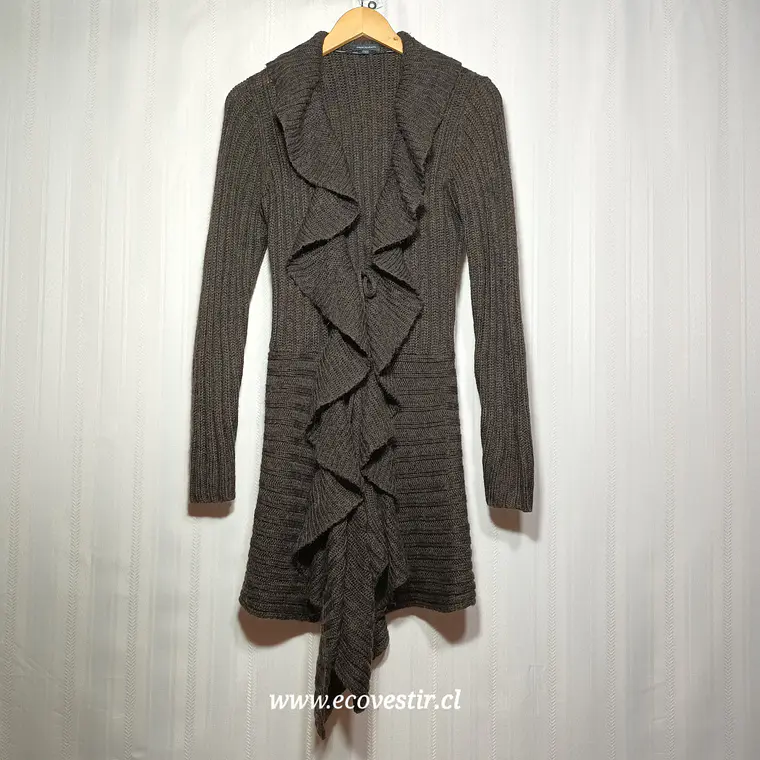 Cardigan Mujer Verde Musgo Free | Quent Talla L 1