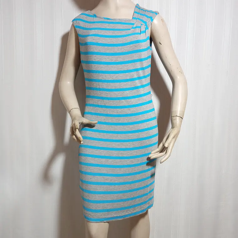 Vestido Tubo Calvin Klein Multicolor Talla 10 1