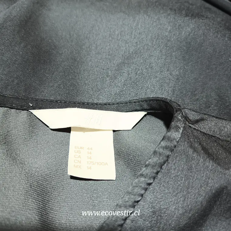 Blusa Mujer Gris H&M Talla 44 5