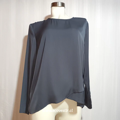 Blusa Mujer Gris H&M Talla 44