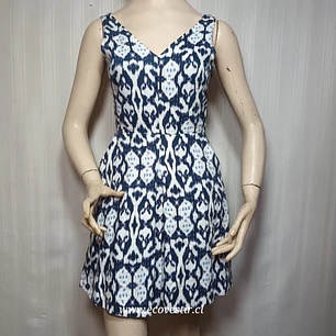 Vestido Corto Lino GAP Multicolor Talla 160/76A (34-36)
