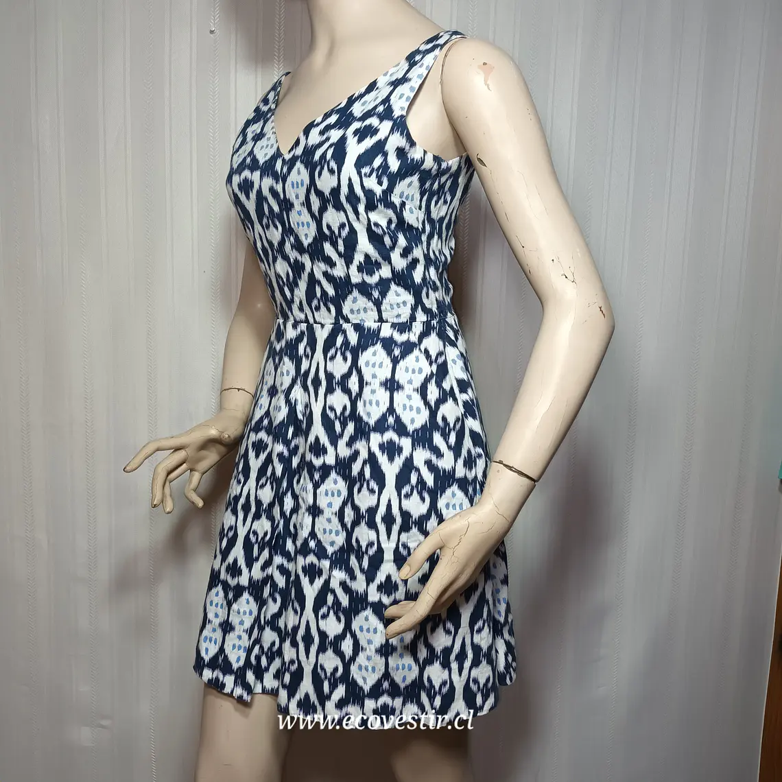 Vestido Corto Lino GAP Multicolor Talla 160/76A (34-36) 3