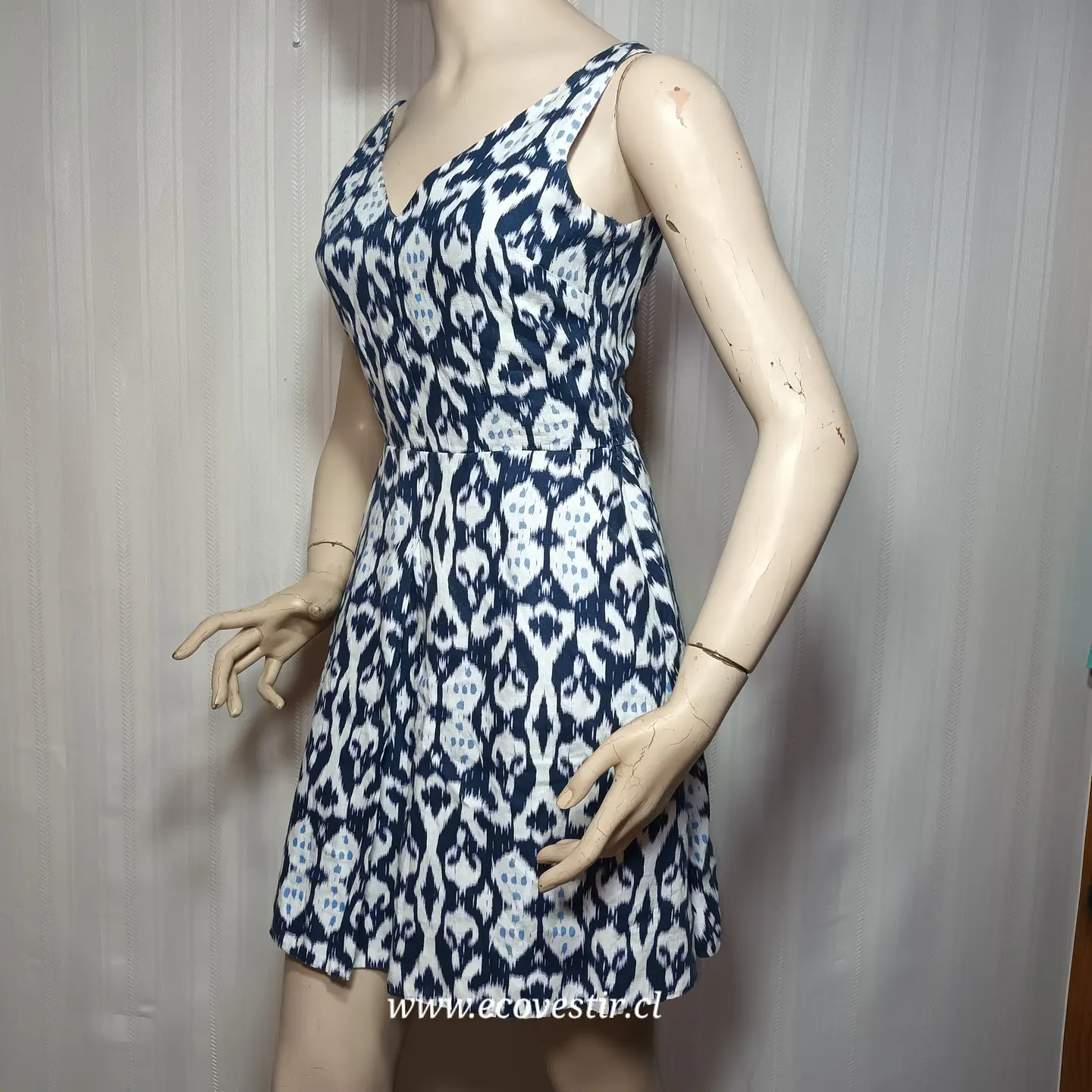Vestido Corto Lino GAP Multicolor Talla 160/76A (34-36) 3