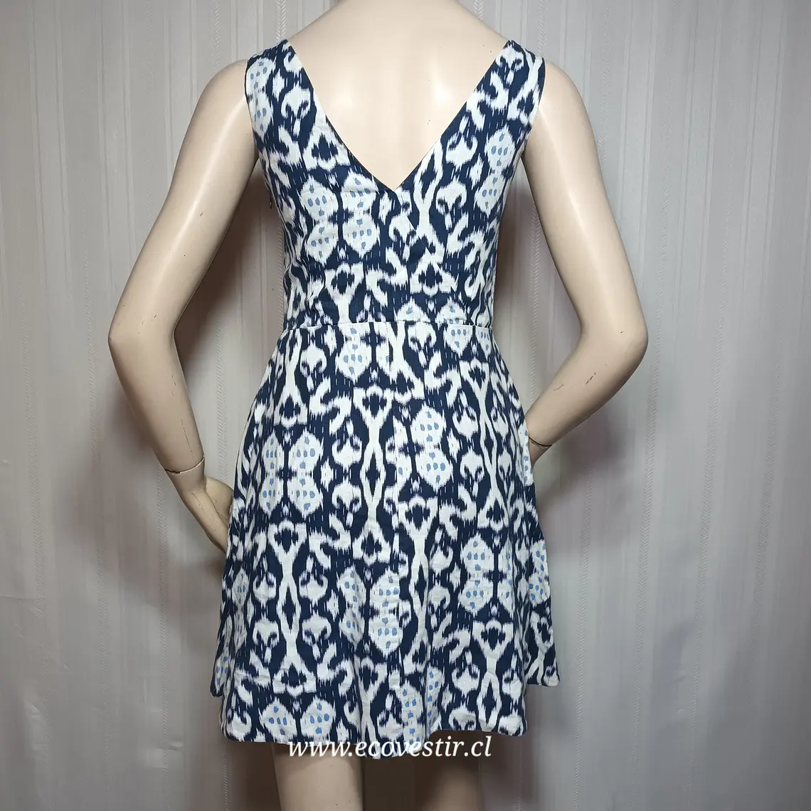 Vestido Corto Lino GAP Multicolor Talla 160/76A (34-36) 5