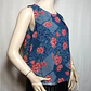 Blusa Sin Manga Floreada Today Azul Talla M - Miniatura 1