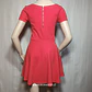 Vestido Mujer Rojo Manga Corta Stradivarius Talla M - Miniatura 4