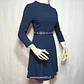 Vestido Corto Vera Moda Azul Marino Talla 155/76A - Miniatura 2