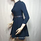 Vestido Corto Vera Moda Azul Marino Talla 155/76A - Miniatura 3