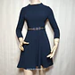 Vestido Corto Vera Moda Azul Marino Talla 155/76A - Miniatura 1