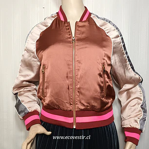 Chaqueta Bomber Mujer DIVIDED H&M Multicolor Talla 42