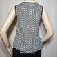  Blusa Olse Gris Estampada Sin Mangas | Talla 40 Poliamida - Miniatura 4