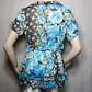 Blusa Chifón Semitransparente Multicolor ME & ME Talla M - Miniatura 4