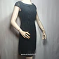Vestido H&M Negro con Lunares Talla 36 - Miniatura 1