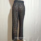 Pantalón Mujer Encaje Traslucido Negro Talla 33 - Miniatura 4