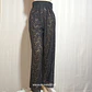 Pantalón Mujer Encaje Traslucido Negro Talla 33 - Miniatura 2