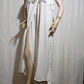 Vestido Playero H&M Blanco Strapless Cruzado-Volante Talla M - Miniatura 3