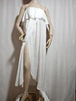 Vestido Playero H&M Blanco Strapless Cruzado-Volante Talla M - Miniatura 2