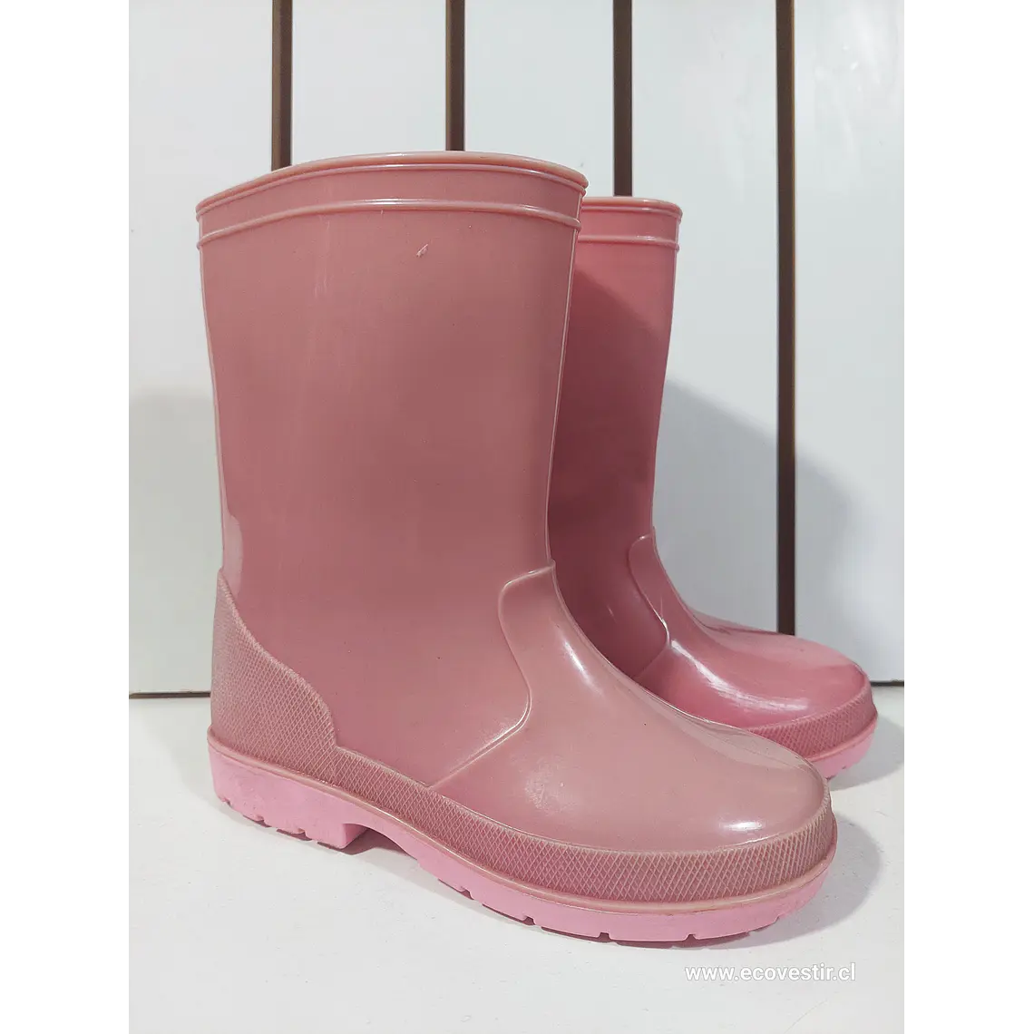 Botin de Agua Niña Rosado Talla 31 1