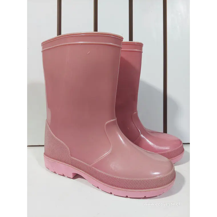 Botin de Agua Niña Rosado Talla 31 1