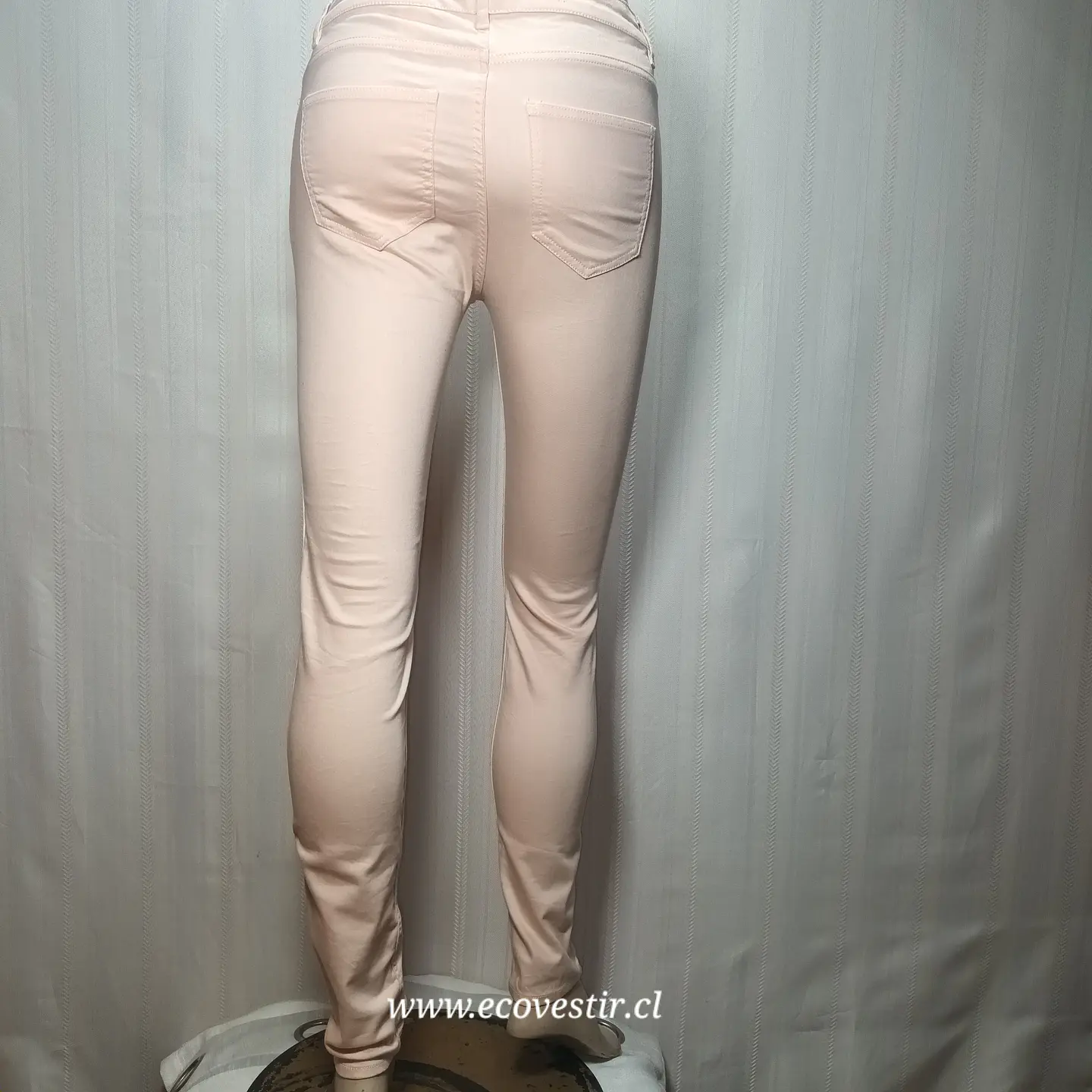 Pantalón Mujer Denim Rosado H&M Talla 38 | Ecovestir 4