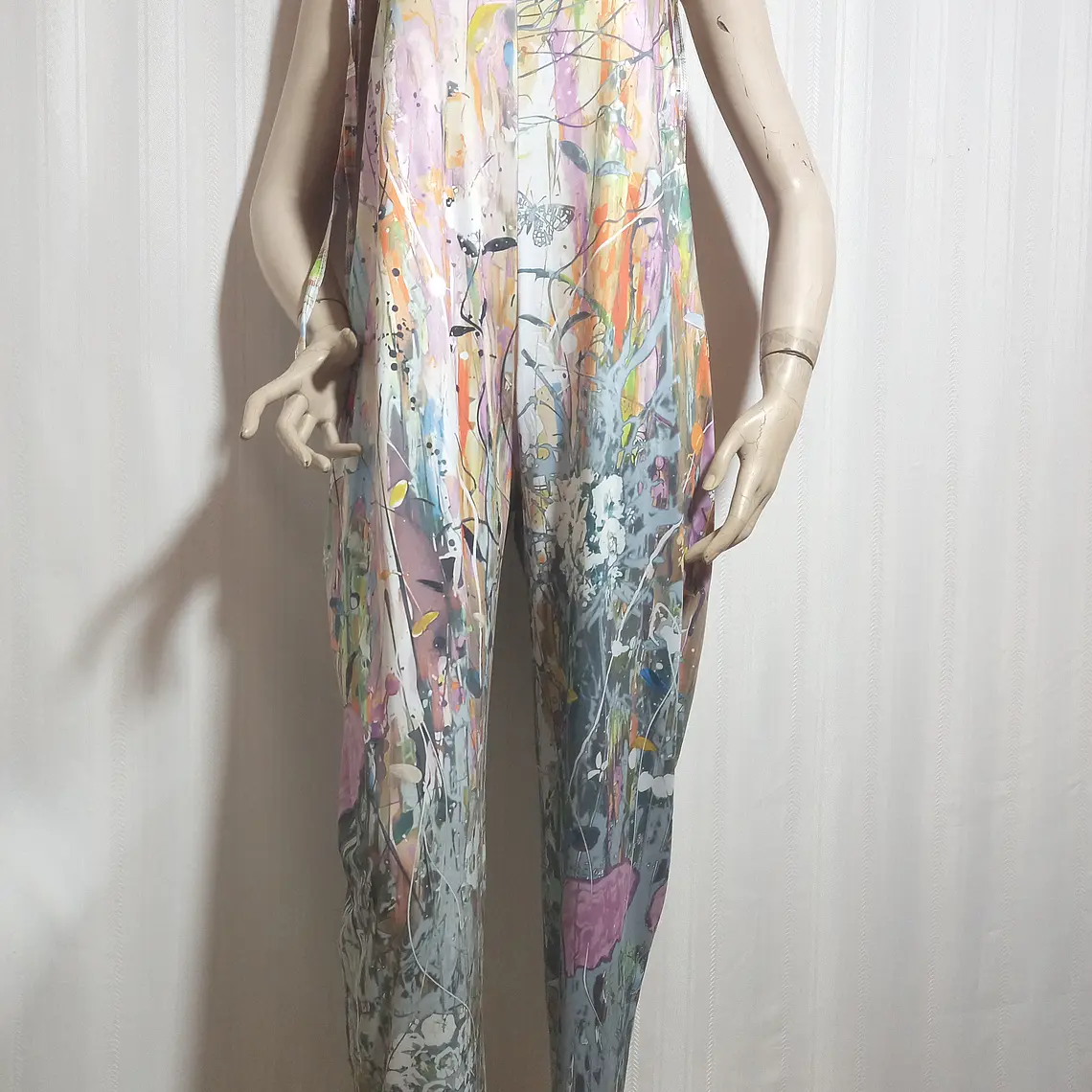 Enterito Largo Estampado Multicolor SHEIN CURVE Talla XL 1