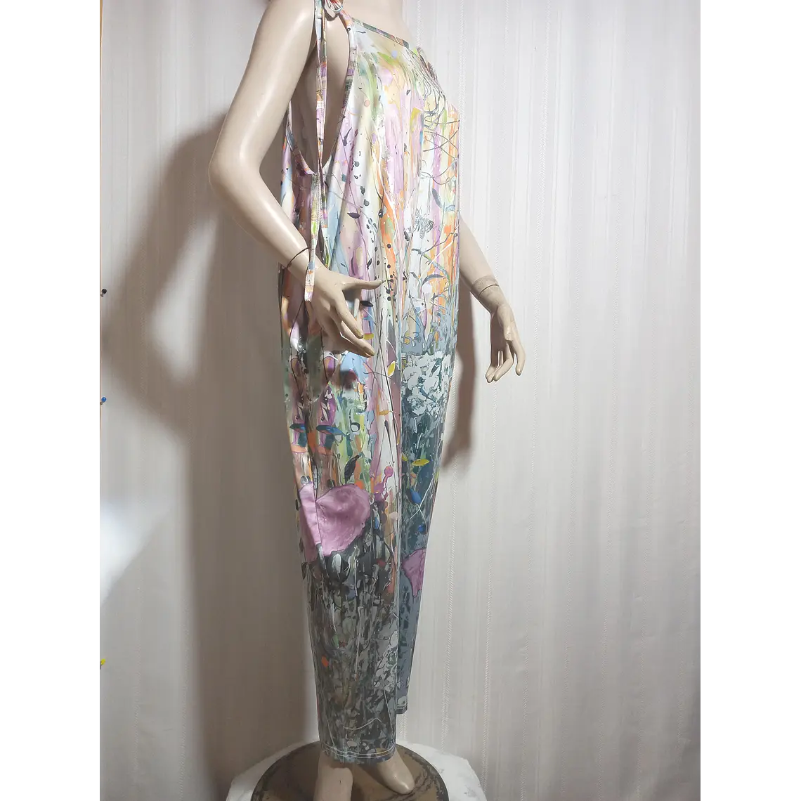 Enterito Largo Estampado Multicolor SHEIN CURVE Talla XL 2