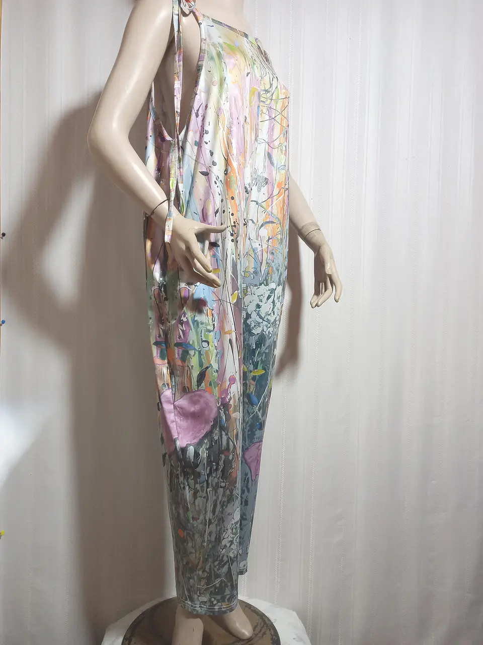 Enterito Largo Estampado Multicolor SHEIN CURVE Talla XL 2