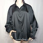 Blusa Satinada Negra con Plumas PrettyLittleThing - Talla 44 - Miniatura 1