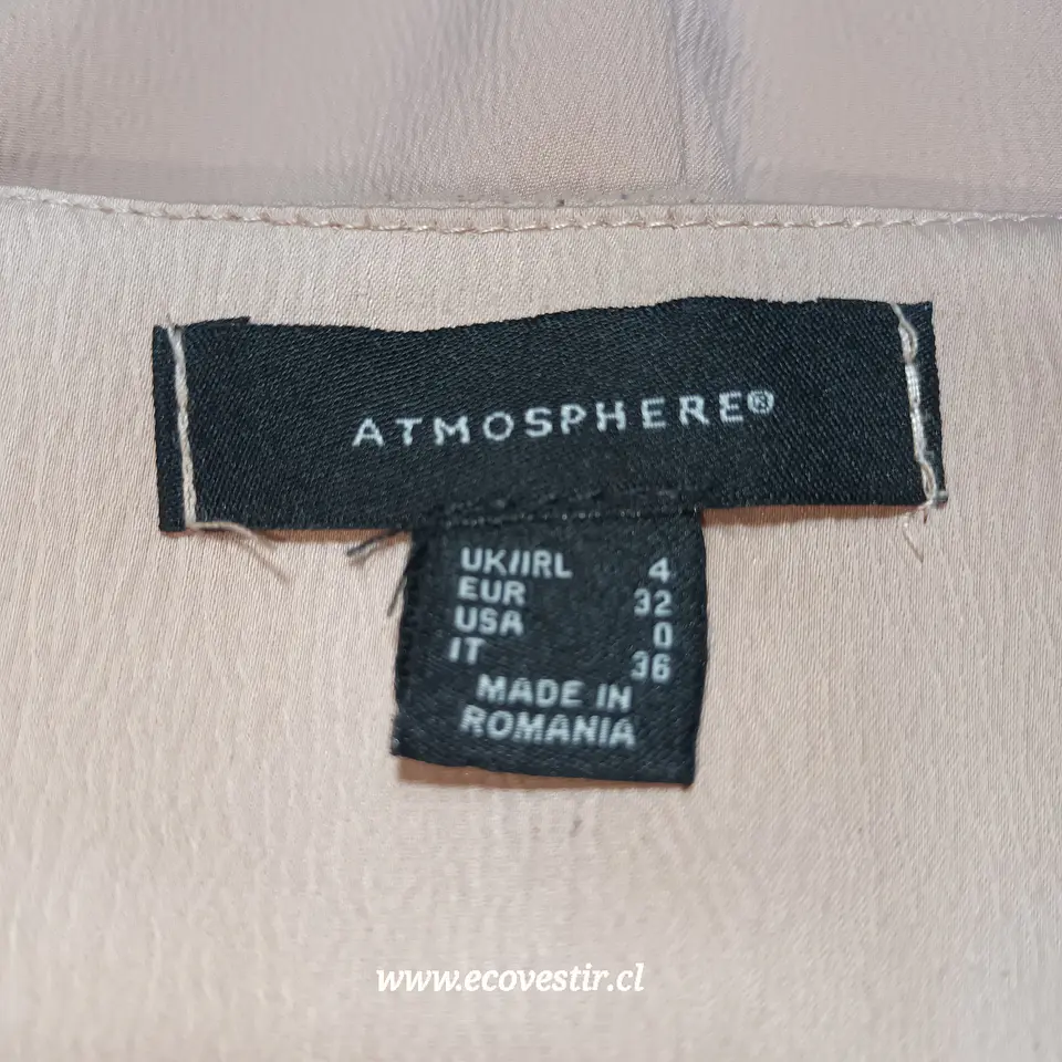 Enterito Corto Romper Atmosphere  Palo Rosa Talla 32 5
