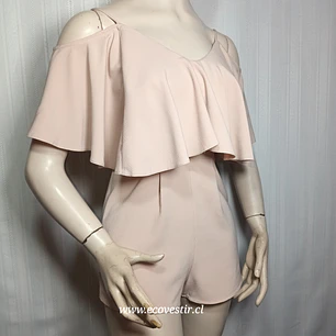 Enterito Corto Romper Atmosphere  Palo Rosa Talla 32