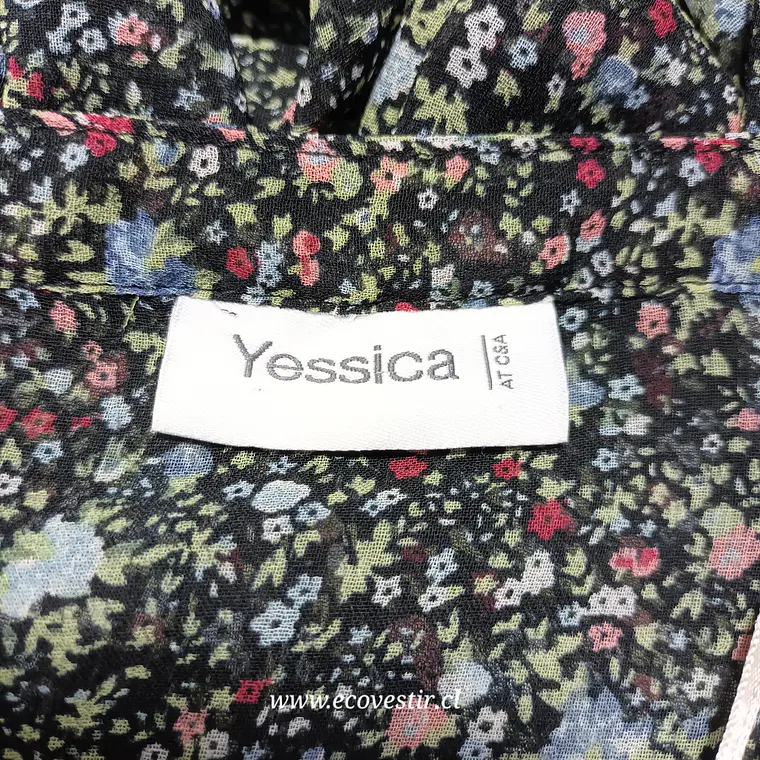 Blusa Floral de Chifón Yessica Talla 44 6