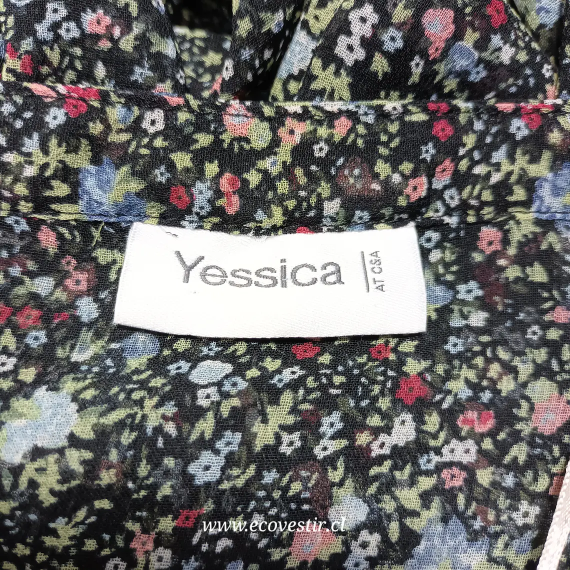Blusa Floral de Chifón Yessica Talla 44 6