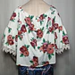Blusa Campesina Estampado Floral Talla Grande 3XL Rainbow  - Miniatura 4