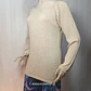 Jersey Beige de Punto Fino Luca D'Altieri  - Miniatura 3